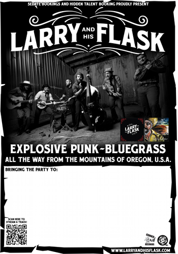 Larry & His Flask finally tour Europe!